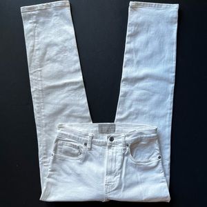 Everlane High Rise Straight Leg Jean in Sandstone 4/27